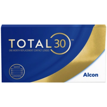 TOTAL30® mēneša kontaktlēcas (12 lēcas)
