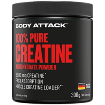 100% Pure Creatine Body Attack 300 g