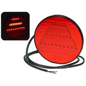 LED aizmugurējais lukturis PRO-DISC 12/24V, zems p