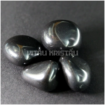 Onikss melns slīpēts 2,5-4 cm 1 gb
