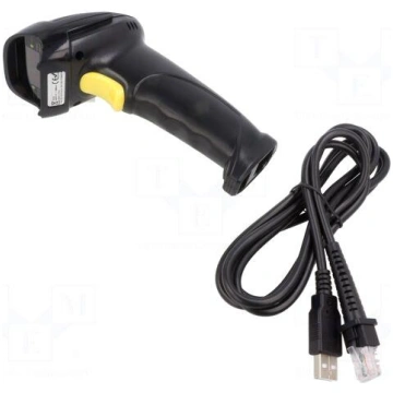 Barcode scanner | Interface: USB | black | 1D QOLT
