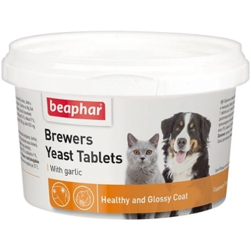 Beaphar Brewer Yeast Tablets With Garlic - Papildb