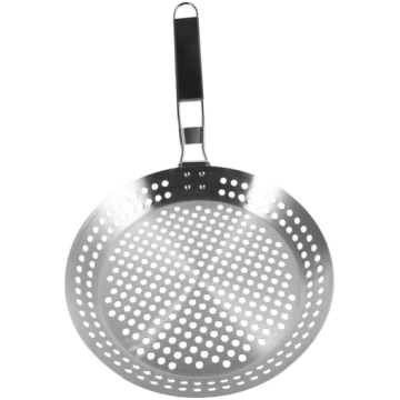 WOONEKY apaļā daudzfunkcionālā Bbq pannas pretlīme