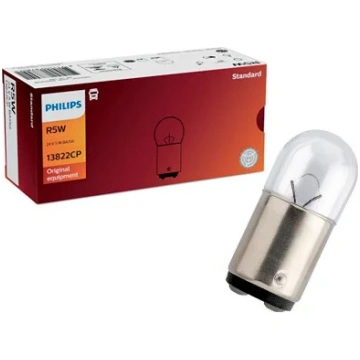Spuldze PHILIPS R5W 24V BA15D PHILIPS – Spuldzes P