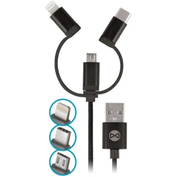 Forever 3-in-1 data transfer and charging cable | 