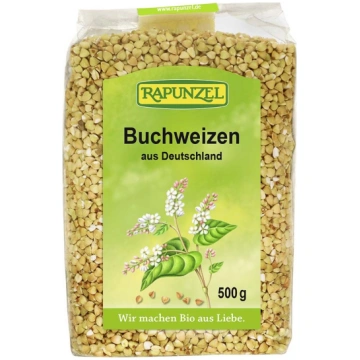 Zaļie griķi (negrauzdēti), ekoloģiski Rapunzel