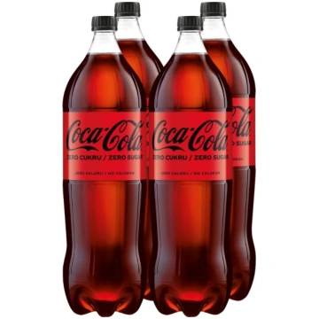 Coca Cola Zero gāzēts dzēriens 4x2l D