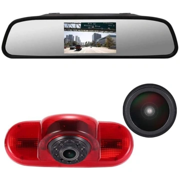 Bremžu signāluguns Auto kamera Trešā jumta bremžu 