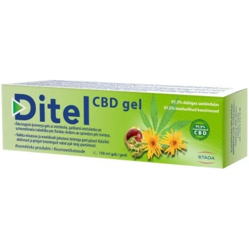 DITEL CBD gels 100 ml