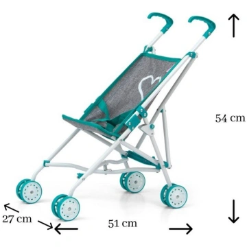3237 Leļļu ratiņš Julia Prestige Mint Milly Mally