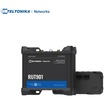 RUT901 industriāla tipa mobilo sakaru maršrutētājs