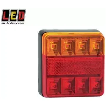 LED aizmugurējais lukturis 12V, bremžu-gabarīts-pa