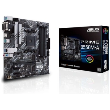 ASUS PRIME B550M-A AMD B550 Ligzda AM4 mikro ATX
