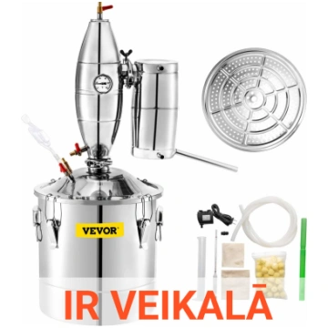 VEVOR 50L nerūsējošā tērauda alkohola destilācijas