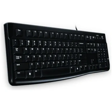 LOGITECH LOGITECH K120 Corded Keyboard black USB O