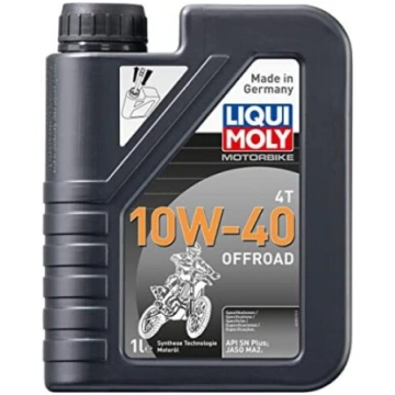 1L 10W-40 HC Synthetic Motor Oil for 4-Stroke Moto