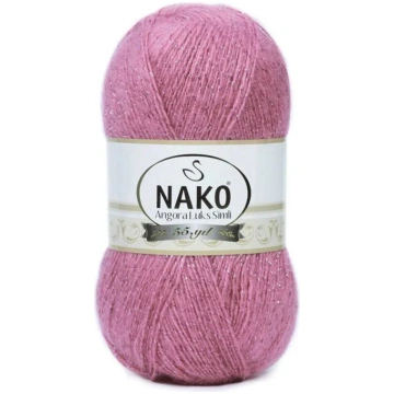 Dzijas Nako Angora Luks Simli ar mirdzumu - 100g /