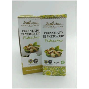 Sicilian Factory Cioccolato di Modica al Pistacchi