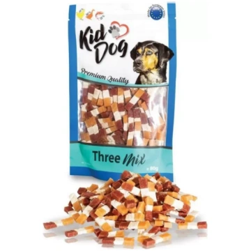 KIDDOG Dental Three Mix 3 garšu kārumi 80g
