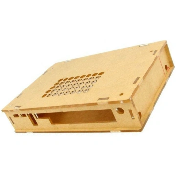 Enclosure: for router; plexiglass PMMA; transparen