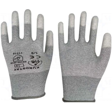 Cleanroom acces: protective gloves | grey | XS | I