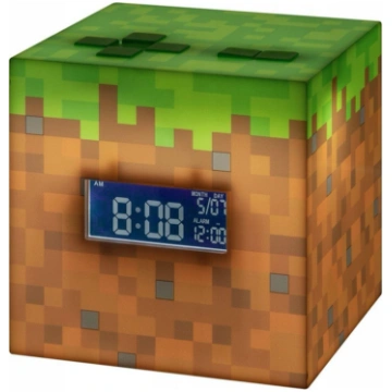 BUDZIK PODŚWIETLANY MINECRAFT ORYGINALNY | 4320 | 