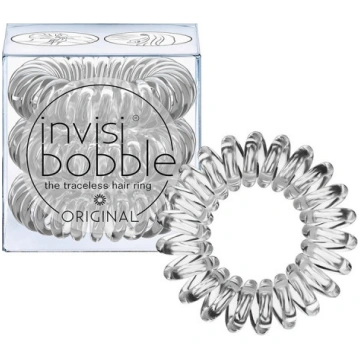 Hair Ring Original Crystal Clear (3 gab.) Invisibo