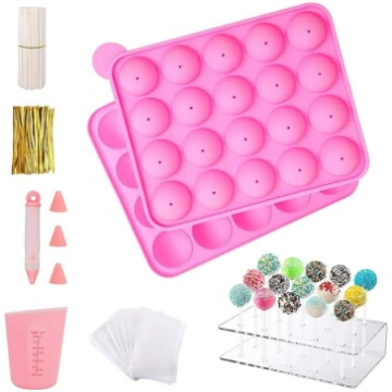 GEOKILO 304 gabali Cake Pop veidņu komplekts, BPA