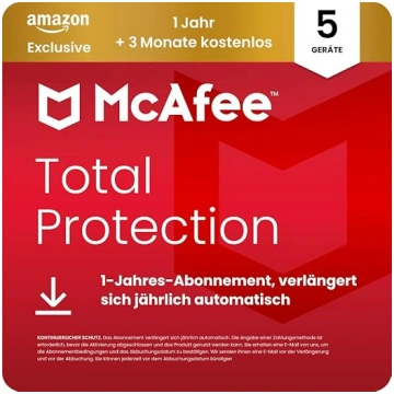 McAfee Total Protection 2023 | Amazon Exclusive |