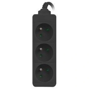 Pagarinātājs Lanberg, PS0-03E-0300-BK, 3 m, 3 ligz