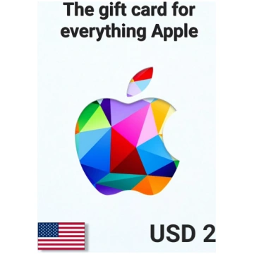 Apple iTunes USA 2 USD Gift Card