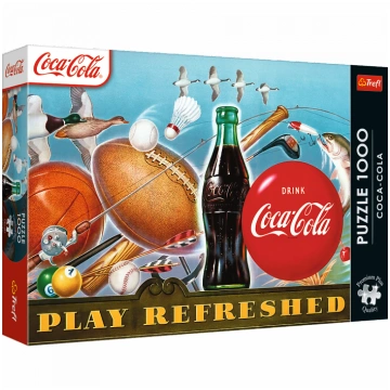 TREFL Premium Plus Puzle Coca-Cola: Play Refreshed