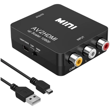 RCA uz HDMI pārveidotājs, 1080P RCA Composite CVBS