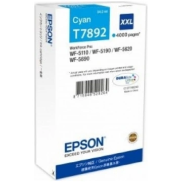Tintes kārtidžs Epson T7892 Cyan (C13T789240)