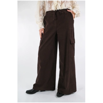 SOUVENIR - PANTALONE CARGO VELLUTO ART.G38P0909 -