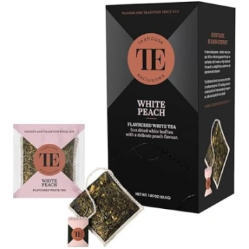 Teahouse Exclusives Luxury Tea Bag White Peach 15