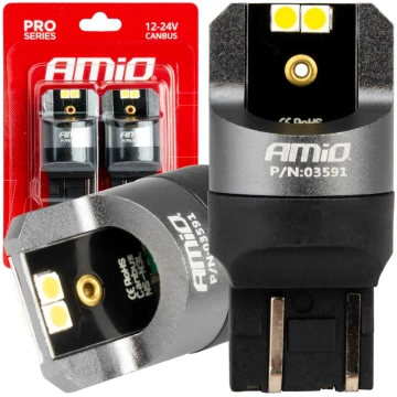 LED CANBUS PRO series 7443 W21/5W 4x3030 SMD White
