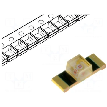 LED | SMD | 1305 | green | 4.5÷15mcd | 3.4x1.25x1.