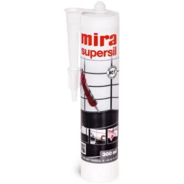 mira SUPERSIL 120 300ml Sanitārs silikons (S)