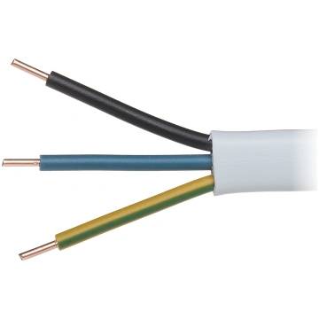 PLAKANS ELEKTRISKAIS KABELIS YDYP-3X1.5