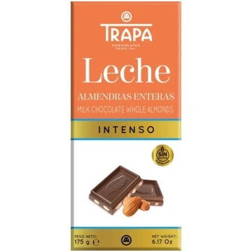 Piena Šokolāde ar mandelēm, 175g 9031