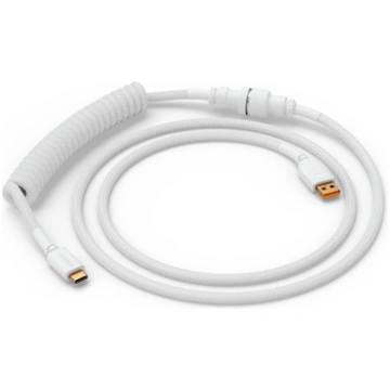 Kabel USB Glorious GMMK Coiled Cable Ghost White, 
