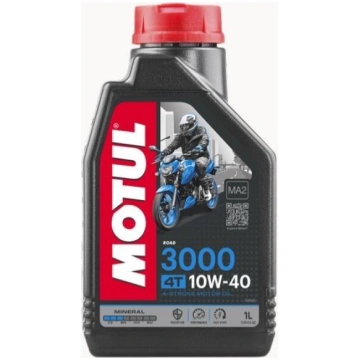Motoreļļa 3000 4T SL, JASO MA2 10W40 1L MOTUL 1076