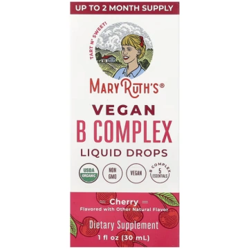 MaryRuth's, Vegan B Complex Liquid Drops, Che