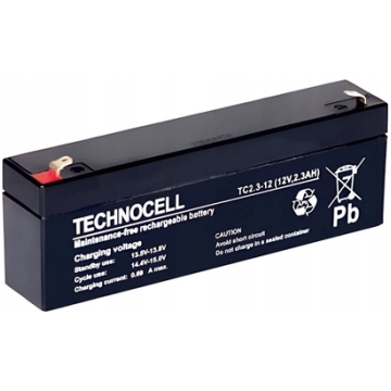 Technocell TC 2,3-12 TECHNOCELL Akumulator AGM 12V