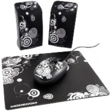 MODECOM Speakers MC-STARTER ART (black) [ 2.0 ster