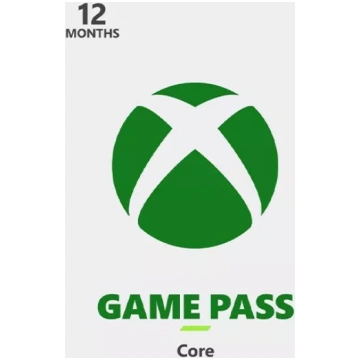 Xbox Game Pass Core Essential 12 mēneši - Turcija 