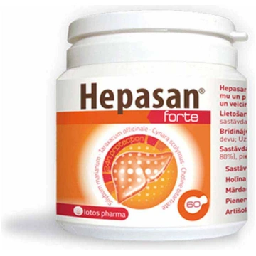 Hepasan Forte kapsulas N60 LOTOS PHARMA