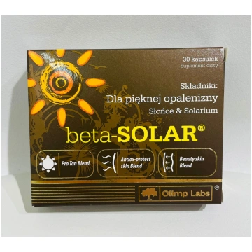 OLIMP LABS BETA SOLAR kapsulas, 30 gab