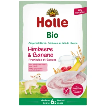 HOLLE Kazas piena putra ar avenēm un banāniem zīda